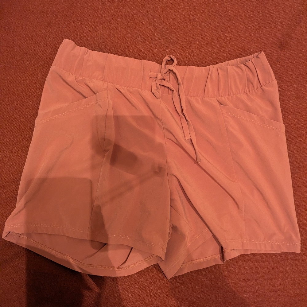 All in Motion Women's Athletic Shorts - Rust